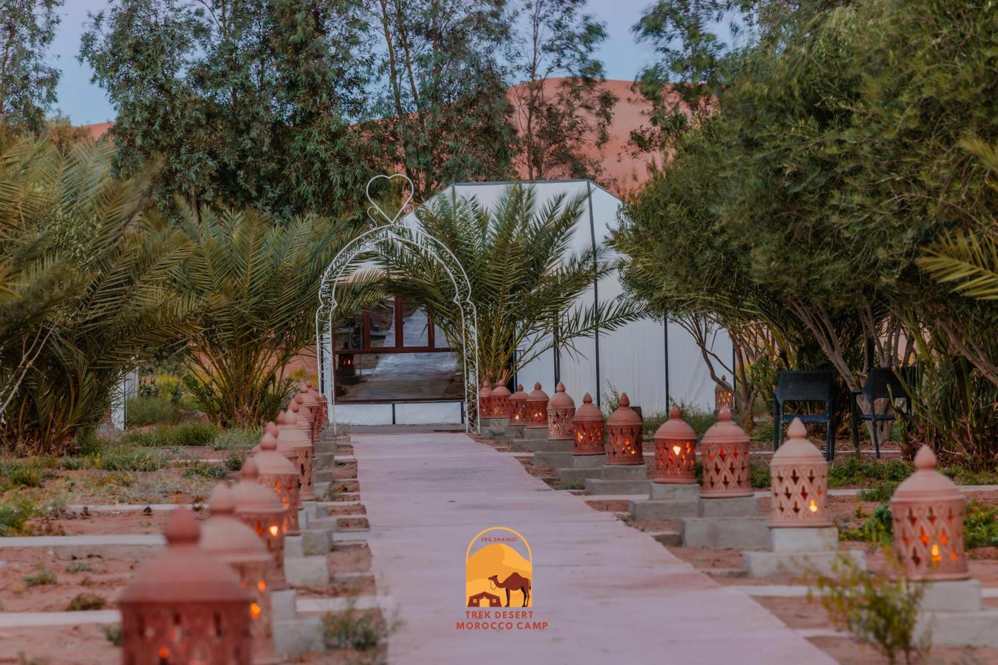 Luxury Trek Desert Camp Мерзуга Екстер'єр фото